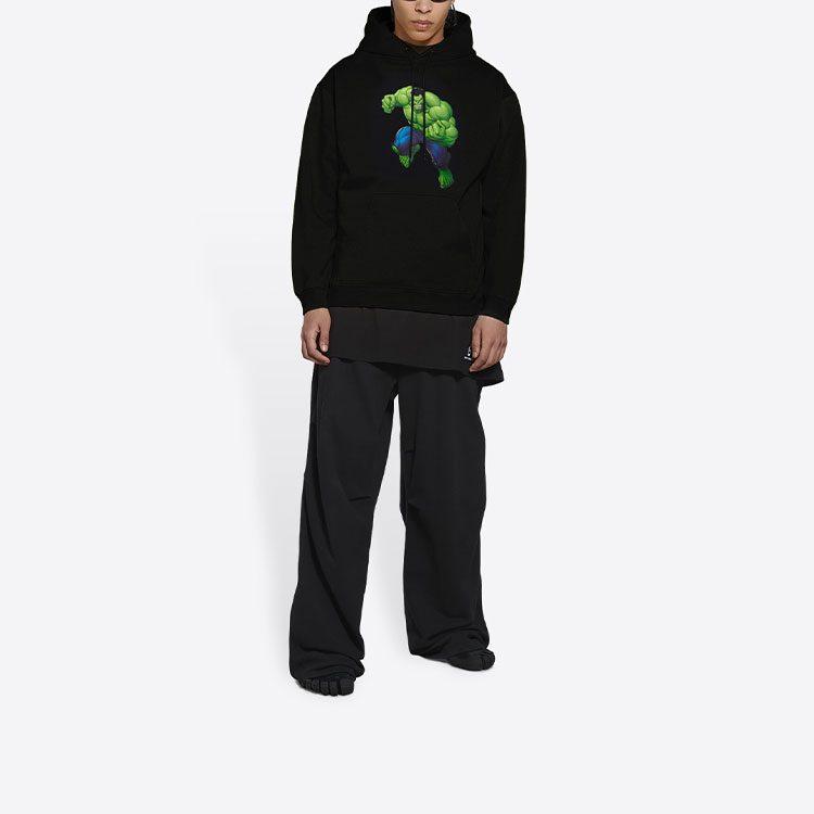 Balenciaga Халк 2021 Marvel Худи средней посадки 600583TLV581000