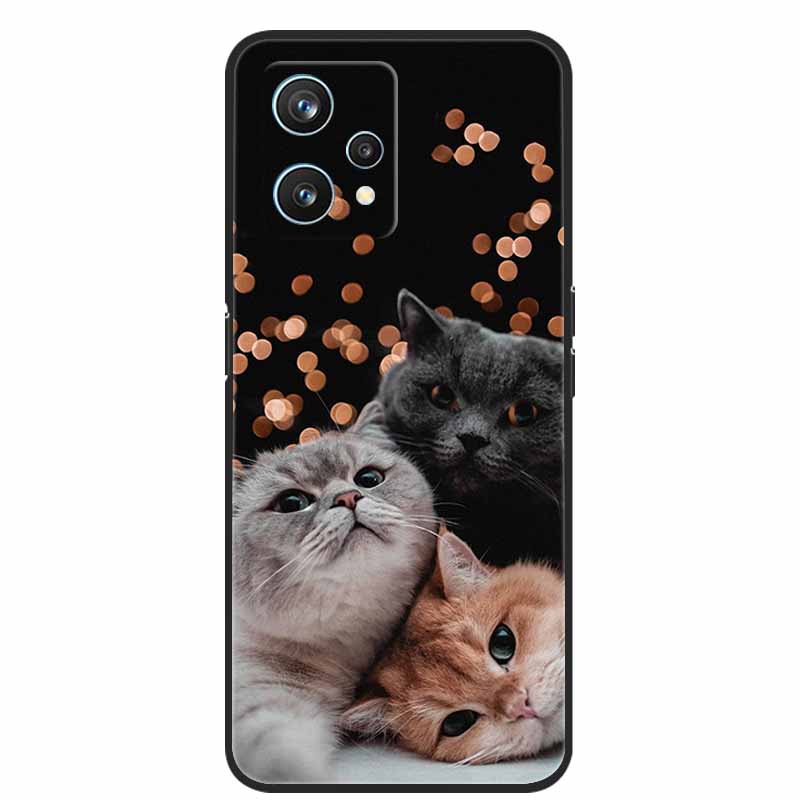 Lovely Beautiful Phone Cases For Realme 9 5G Case Silicone TPU Soft Bumper for Realme 9 Pro+ Plus 5G Realme9 9Pro Protect Capa