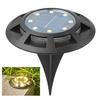 Solar Powered Ground Light 16 LEDs Outdoor Lawn Lights Waterproof Energy-Saving Garden Arrangement Landscape Lamp
