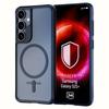 Etui 3Mk Satin Armor Case Magsafe Do Galaxy S25+, Czarne