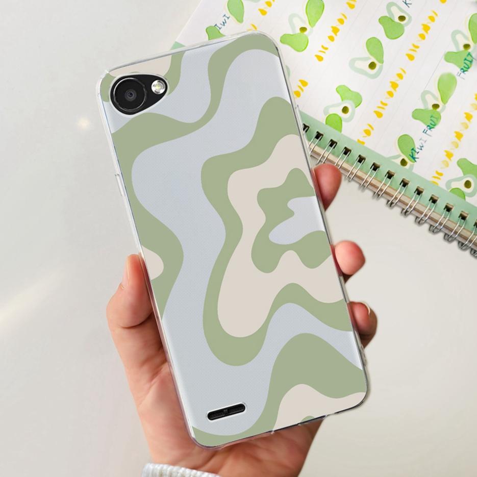 For LG Q6 Case M700 M703 Cute Painted Cover Soft Silicone Phone Case For LG Q6 Q6+ LGQ6 Back Cover Bumper For LG Q6 5.5'' Fundas