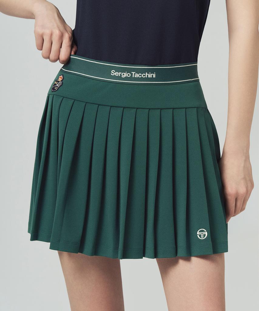 SERGIO TACCHINI Женская плиссированная юбка Mc Scratch Staff (Д.Грин)