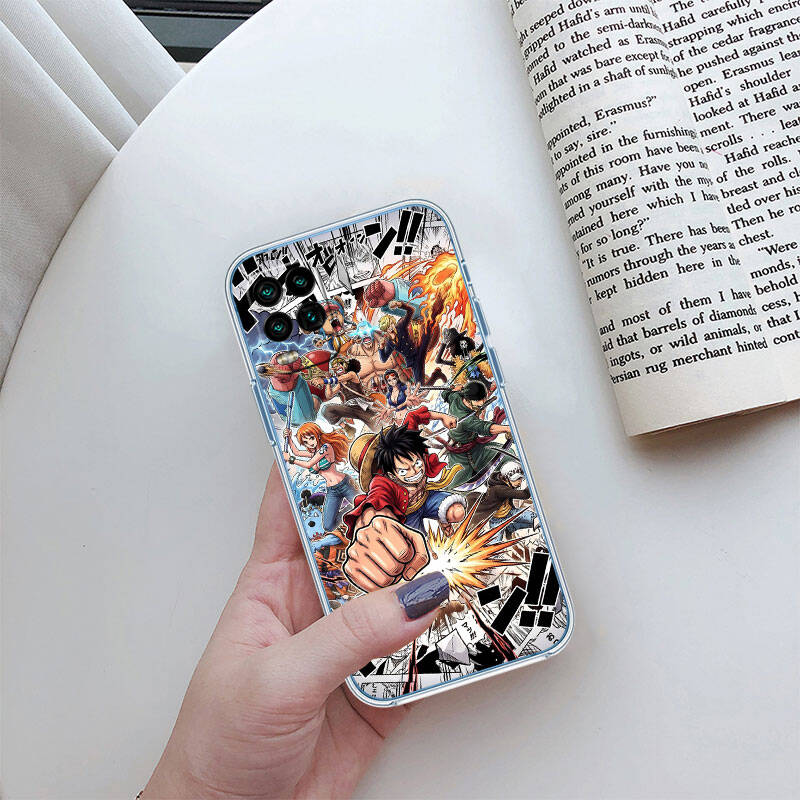 MH114 Мультяшный чехол One Piece для Motorola E7 G6 G7 G8 G9 Plus Power Play G10 G20 G04 E30 E40 E22 E20 E13 E15 G22 G23 G05 G75 G35 G55