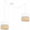 Spider ceiling hanging lamp, lampshade 20 CM white
