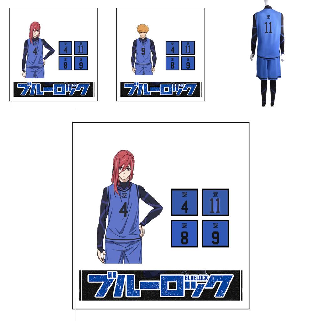 Косплей-костюм Bluelock для фанатов ролевых игр