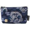 Senshishuin Nishijin Brocade Pouch Ai Shoryu (Lined) (Small)