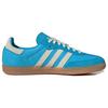 Спортивные и Роскошные x adidas Samba OG Blue Rush Унисекс Кроссовки Кремово-Белые с Резиновой Подошвой IE6975