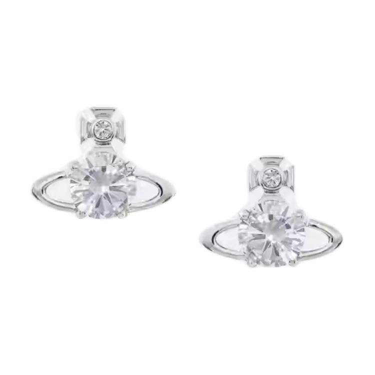 VIVIENNE WESTWOOD Изысканные минималистичные серьги Женские серьги Серебряные 62010070
