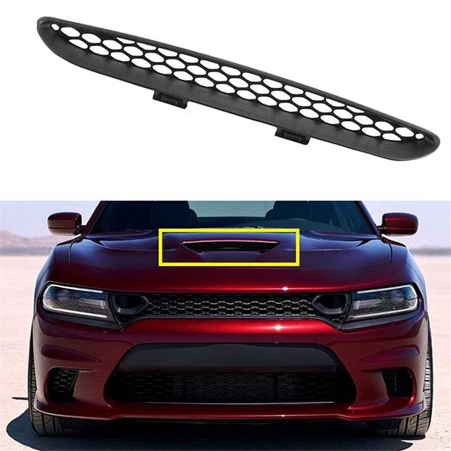 For 2015-2020 Dodge Charger Hellcat SRT 68202462AD Hood Bezel Front Trim Vent 1×