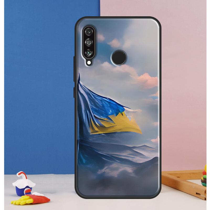 Флаг Украины для чехла Huawei Nova 12s 12i 11i 5T Y90 Y70 Y60 Y61 Y91 Y72 9 10 SE P60 Pro P20 P30 P40 Lite