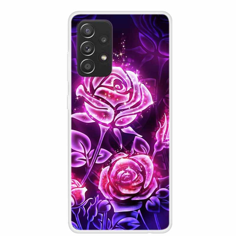 Для чехла Samsung A52 5G Чехол Прозрачный Мягкий ТПУ силиконовый Чехол для телефона Для Samsung Galaxy A72 M52 A52S 5G Чехол 4G Прозрачный Funda
