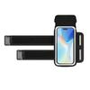 HAISSKY Double Belt Wristband Bag For iPhone 17 16 15 14 13 Pro Max Air 16 Plus 16E Xiaomi Outdoor Cycling Workout Armband Pouch 6