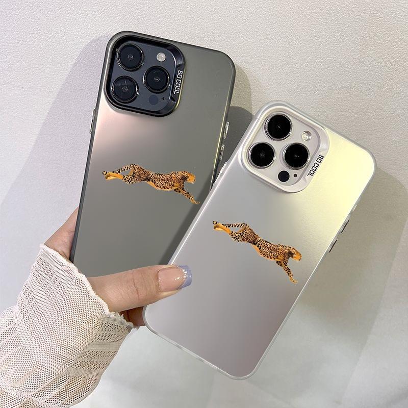 Сделай шаг Вперед Модный Леопардовый Чехол Для Телефона Для iPhone 17 16 Pro Max 15 14 13 mini 12 11 16E Plus 17Air 2026 вдохновляющий Чехол