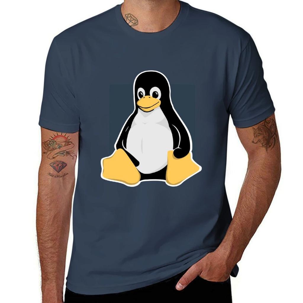 Tux Vector Tshirt Outdoor Sports Lightweight Tee
