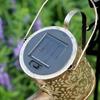 Metal Construction Solar Watering Can Lights Waterfall Effect Fairy Projection Light  Garden Decor