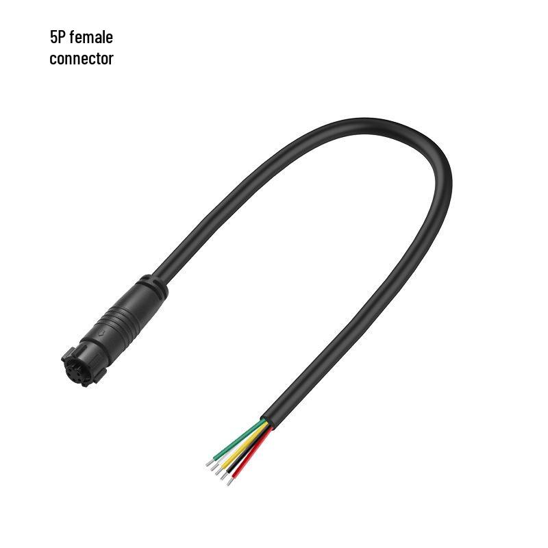 M8 IP67 Waterproof Aviation Plug Connector 24AWG Sensor Power Cable for Electric Motorcycle/Car