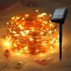 LED Solar Lights String Fairy Lights Outdoor Waterproof Lamp Christmas Garland for Holiday Party Wedding Decor Lights 7M/12M/22M