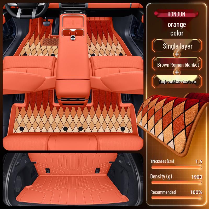 Комплект ковриков BYD Leopard Titanium 7 из ТПЭ - Набор аксессуаров для интерьера автомобиля 2025