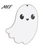 Funny Halloween Gift Ideas Wooden Ghost Hanging Sign, Spooky Wood Sign with Jute Rope, Cute Party Decorations Decor, Rustic Farmhouse Holiday Wall Art