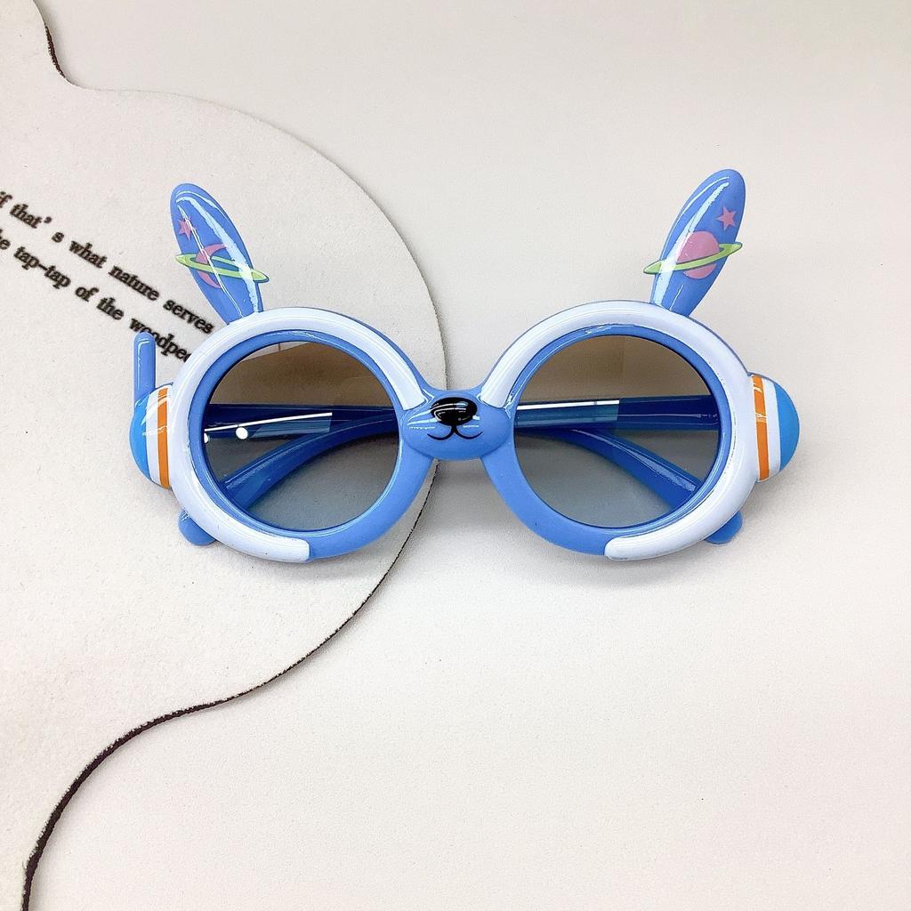 Детские солнцезащитные очки, очень милые, милые, детские солнцезащитные очки с кроликом, солнцезащитный крем с защитой от ультрафиолета для детей в виде кролика