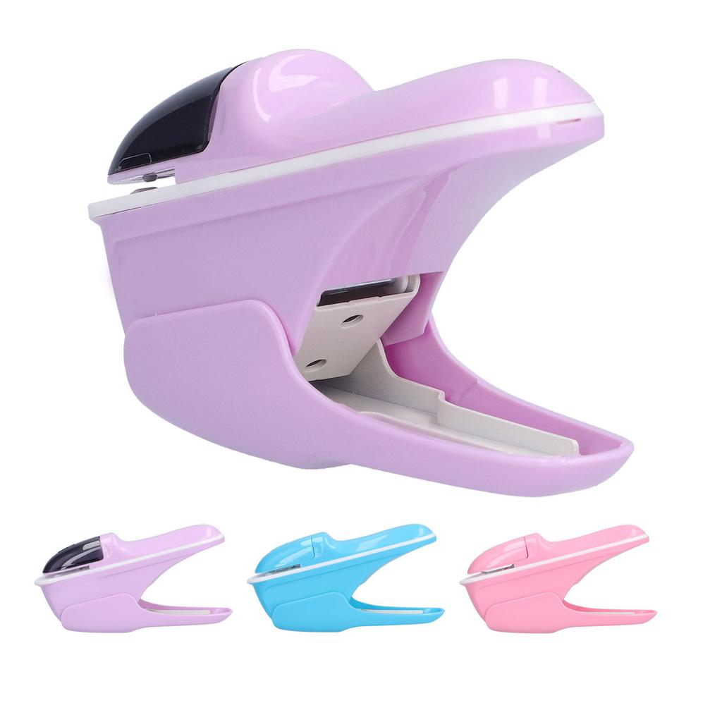 Степлер без скоб, безопасный, экологически чистый, ABS-степлер для офисных документов