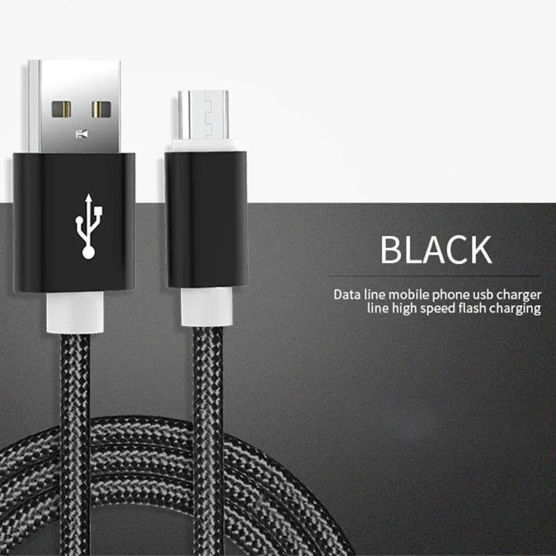 1M 2A USB-кабель для быстрой зарядки iPhone13 14 15 Micro Type C, безопасный и прочный кабель для зарядки, аксессуары для телефонов Xiaomi