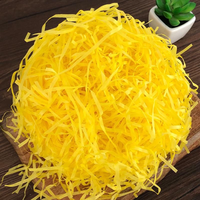 100G-1800G Colorful Crinkle Paper Raffia Shredded Confetti Gift Box Filler Decoration Wedding Party Gift & Basket Packaging