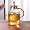 1,5 л прозрачный боросиликатный стеклянный чайник термостойкий большой прозрачный чайник цветочный чайный набор пуэр чайник чашка офисный домашний инструмент
