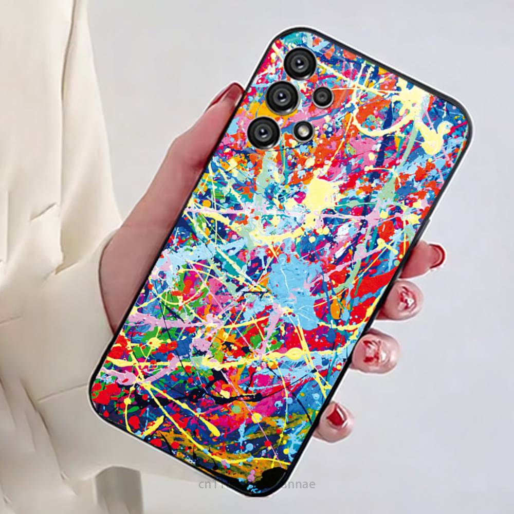 Красочный чехол-бампер с граффити для Samsung Galaxy A73,23,53,33,14,24,13,72,22,52,32,54,A34 Мягкий чехол