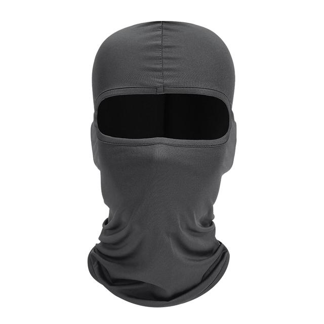 Male's Cycling Cap Balaclava Full Face Ski Mask Hiking Camping Hunting Tactical Military Cap Bike Hats Neck Gaiter High Quality Practical Daily Use