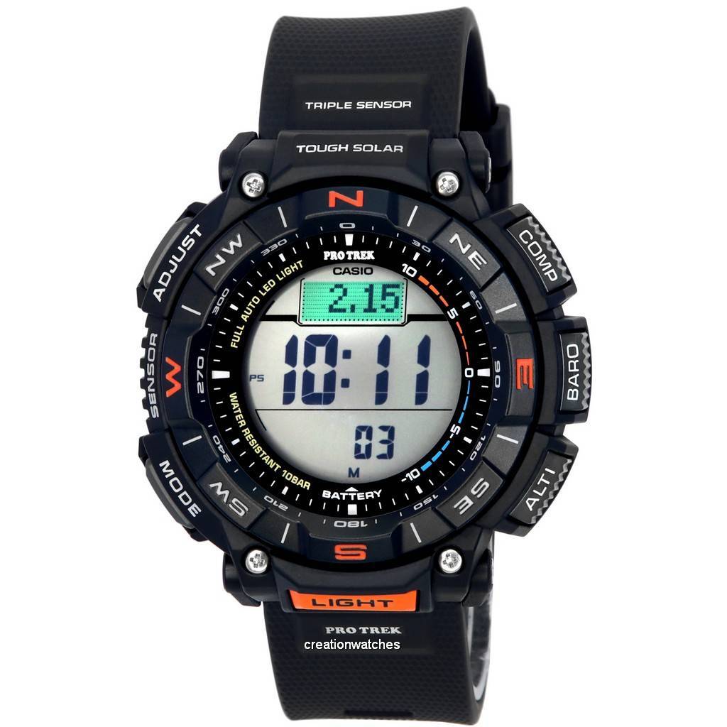 Casio Protrek цифровые солнечные часы PRG-340-1 PRG340-1 100M мужские часы