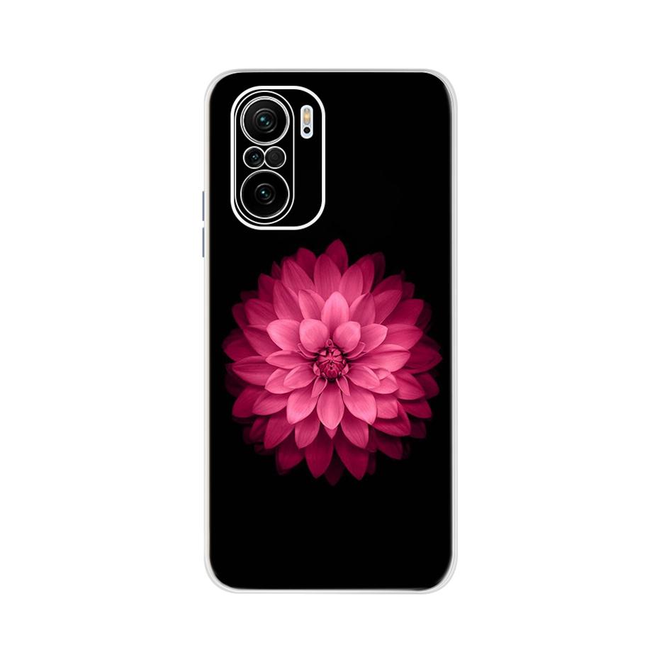 2021 Fashion Cartoon Phone Case For Xiaomi Poco F3 Case Female Soft TPU shockproof Bumper Funda For Xiaomi pocof3 Poco F 3 Cover