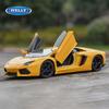 Welly 1/24 Lamborghini LP700-4 Aventador Литой гоночный сплав Модель автомобиля Симуляция Украшение автомобиля Коллекция Подарок Игрушка