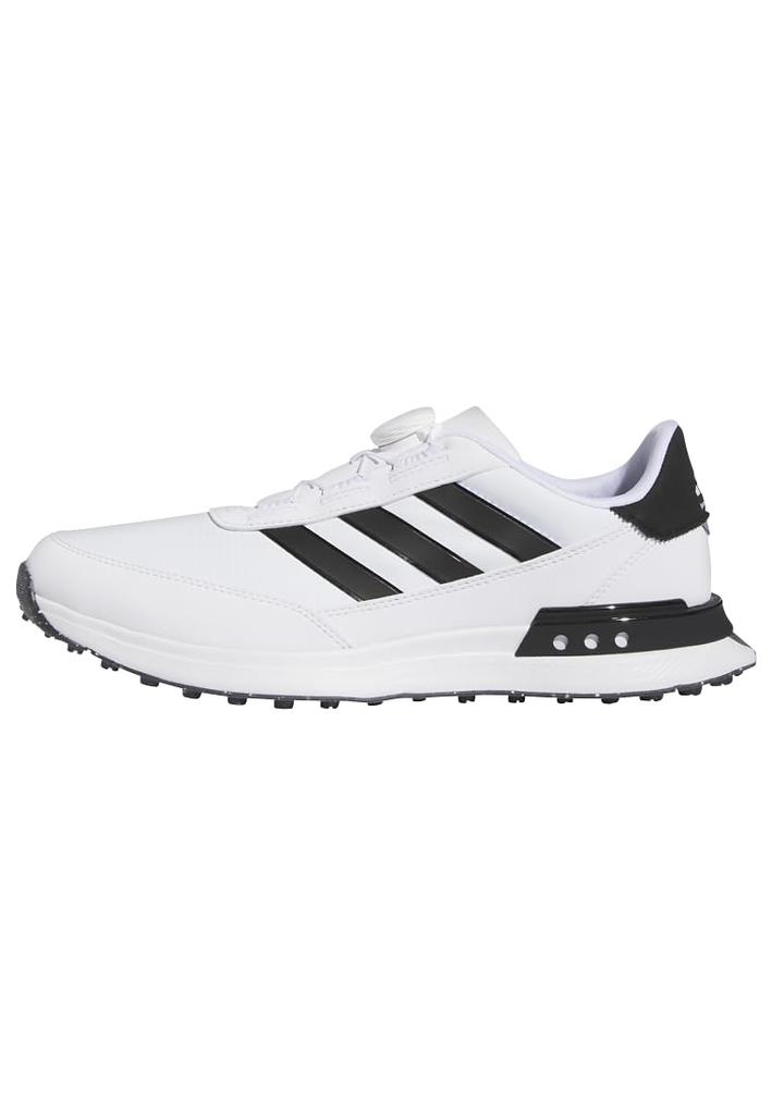 Adidas Golf S2G SL Boa 24 Обувь для гольфа Размер 3E Мужская обувь, Белый/Основной черный/Обувь Белый, 25,5 см,