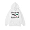 Hecho En Mexico Printing Hoodies Womens Comfortable Soft Hooded Street Loose Sweatshirt Winter Womans Sportswear
