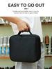 2024 New Fashion Large Capacity Makeup Case Black Double Oxford Cloth Multi-Functional Storage Portable Professional Makeup Bag