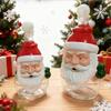 Yousheng Santa Whiskey Decanter Funny Christmas Wine Decanter Holiday Gifts for Father Husband Boyfriend Brother