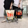 Schoolbagins Новая школьная сумка для учеников средней школы Мужской и женский дорожный рюкзак Модный тренд в гонконгском стиле Большая вместимость Рюкзак для активного отдыха