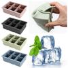Silicone Ice Cube Mold Square Shape Ice Maker High Quality Square Mold  Ice Cream Tools