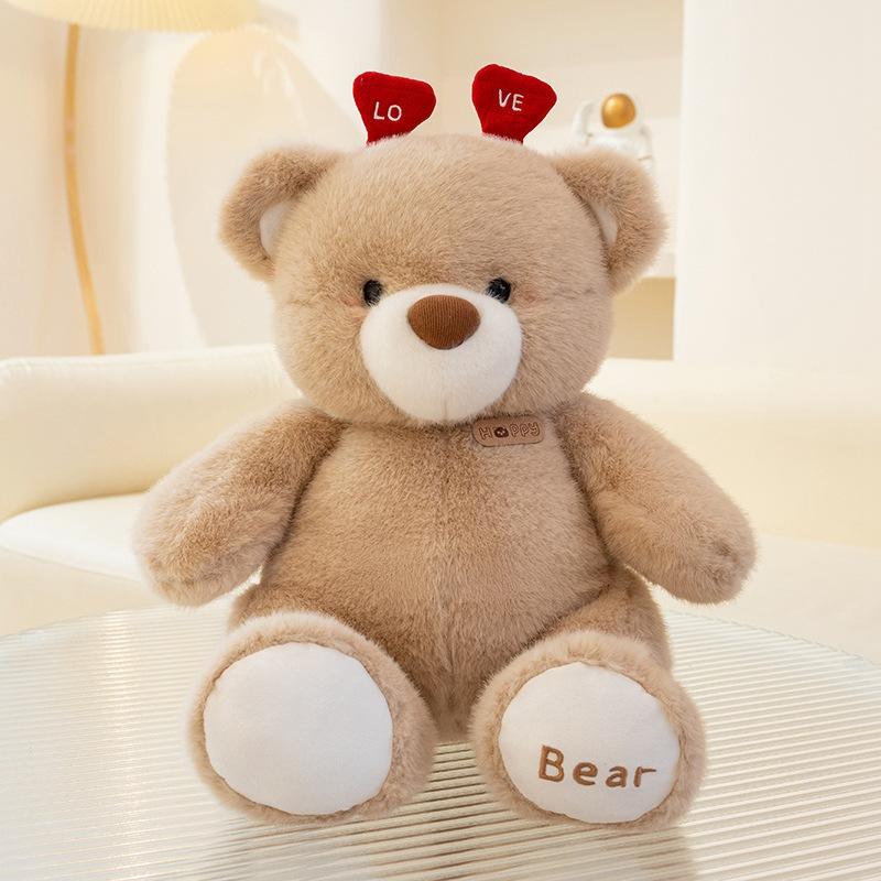 New Teddy Bear Rabbit Doll Animal Doll Plush Toy Wedding Gift Happy Baby Valentine's Day