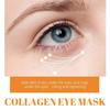 Коллагеновая водорастворимая маска для глаз, удаляющая мешки, темные круги, против морщин, укрепляющие патчи, подтягивающие патчи для ухода за кожей, 10 шт./коробка