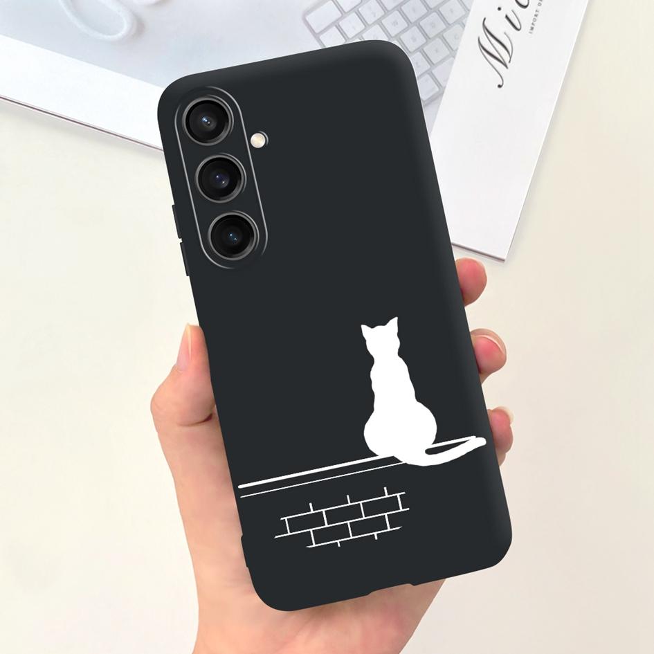For Samsung A15 Case A05 A05S A25 4G Cover Cute Love Heart Butterfly Silicone Soft Fundas For Samsung Galaxy A15 SM-A155F Bumper
