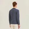 FERRAROMILANO Round Striped Long Sleeve T-Shirt Navy (Am0Gttr15149)