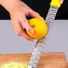 Multi-Functional Stainless Steel Cheese, Lemon Grater & Slicer for Kitchen Baking