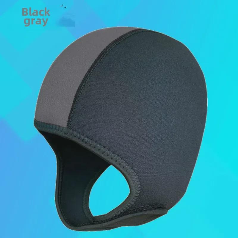 Унисекс 3 мм кепки для дайвинга: Теплый, морозостойкий, солнцезащитный, быстросохнущий головной убор для серфинга, сноркелинга и зимнего плавания.