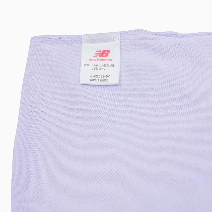 New Balance Set in Sleeve T Shirt Women's Purple NEA2E032-DV