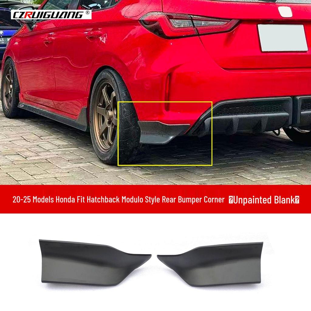 Совместимый задний бампер, диффузор и боковые накладки для моделей Fit Hatchback 20-25
