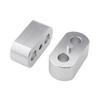 For Triumph Tiger 900 GT Pro Rally Pro Tiger900  Motorcycle Handlebar Riser Handle Bar Mount Clamp Adapter Silver Parts