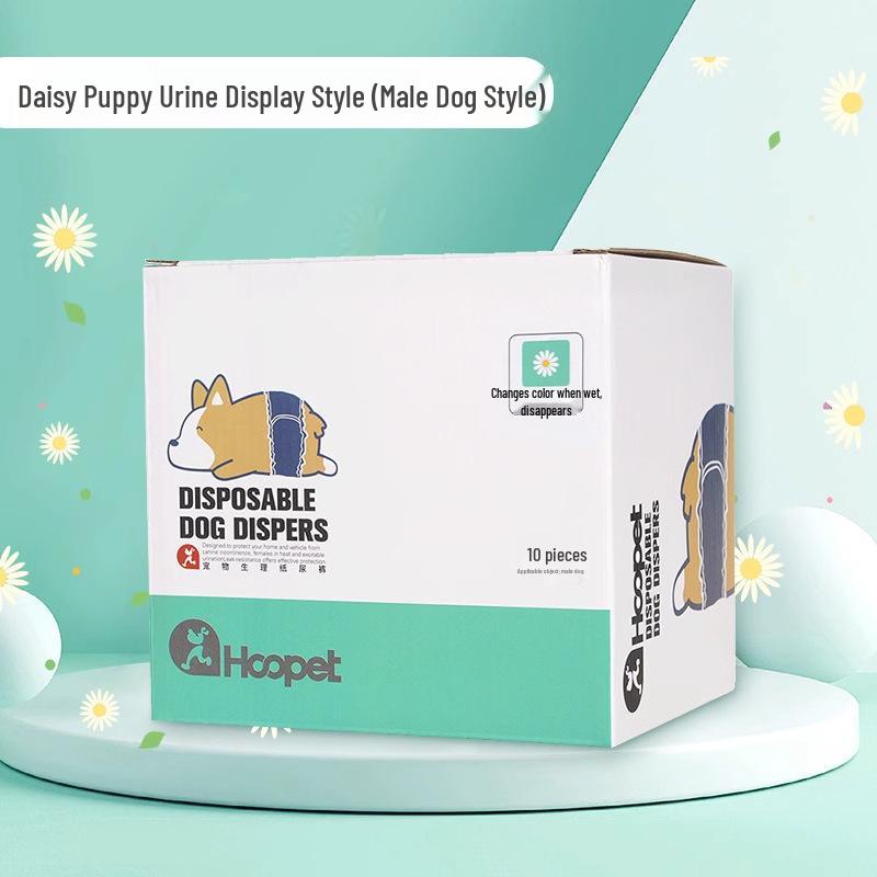 Подгузники для собак: Одноразовые физиологические штаны для собак мужского и женского пола