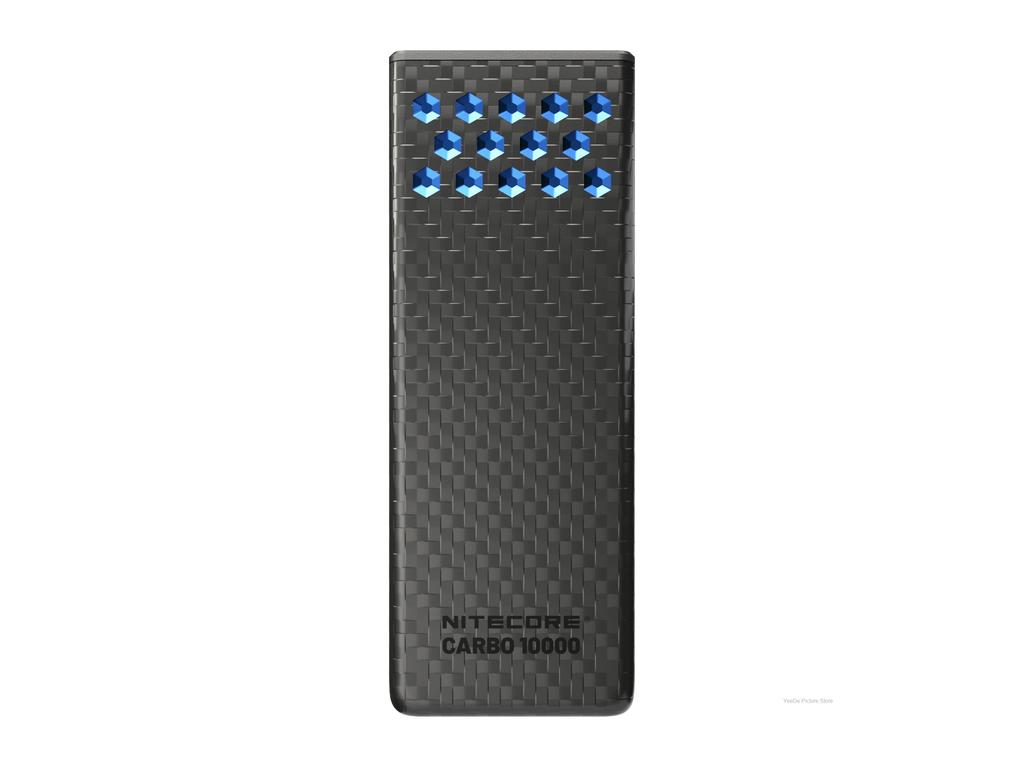 NITECORE CARBO 10000 Gen2 10000mAh Carbon Fiber Mobile Power Bank Professional Outdoor Fast Charging Dual USB-C Ports